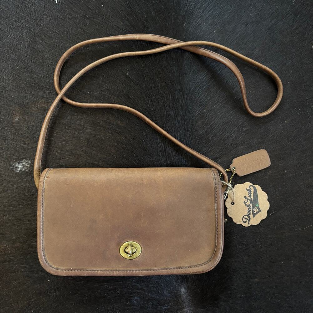 Vintage Coach Tabac Dinky Bean Bag Error